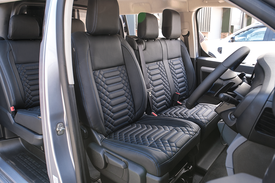 Vauxhall Vivaro 6 seater leather retrim